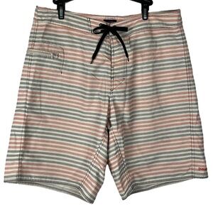 Patagonia Men’s Striped Swim Board Shorts Size 36